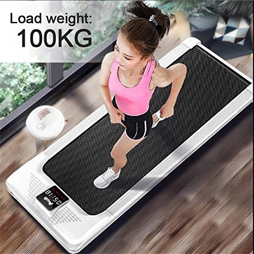 Desk Treadmill Running Simple Walking Machine Indoor Gym Stepper Walking Treadmills Fitness Body Building Multi-Function Mini Home Treadmill,White - Afbeelding 6