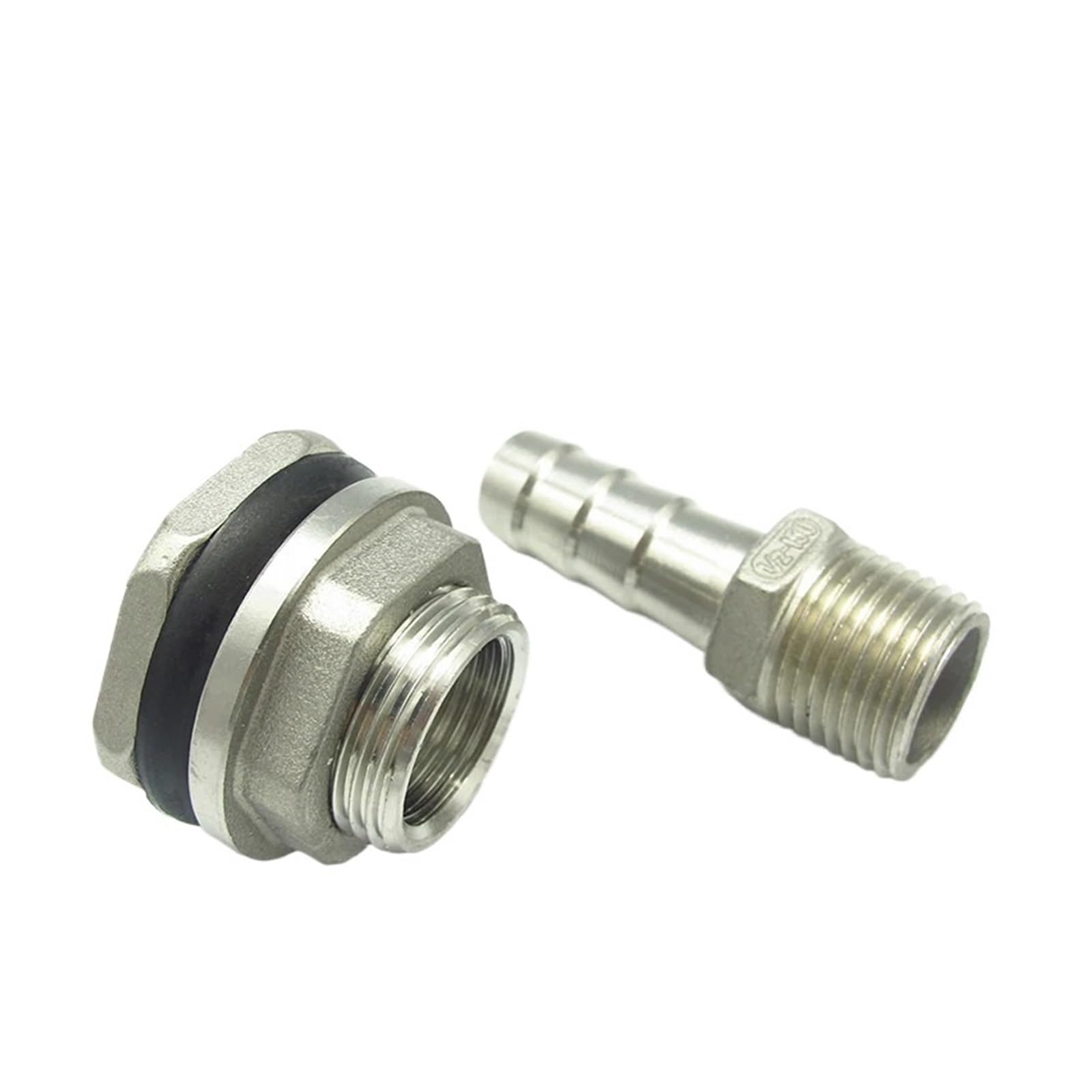 6mm 8mm 10mm 12mm 13mm 14mm 15mm 16mm 18mm 19mm 20mm 25mm 32mm króciec do węża 304 łącznik rurowy ze stali nierdzewnej Adapter zbiornika wody(BSP1 FEMALE-16MM_SIZE)