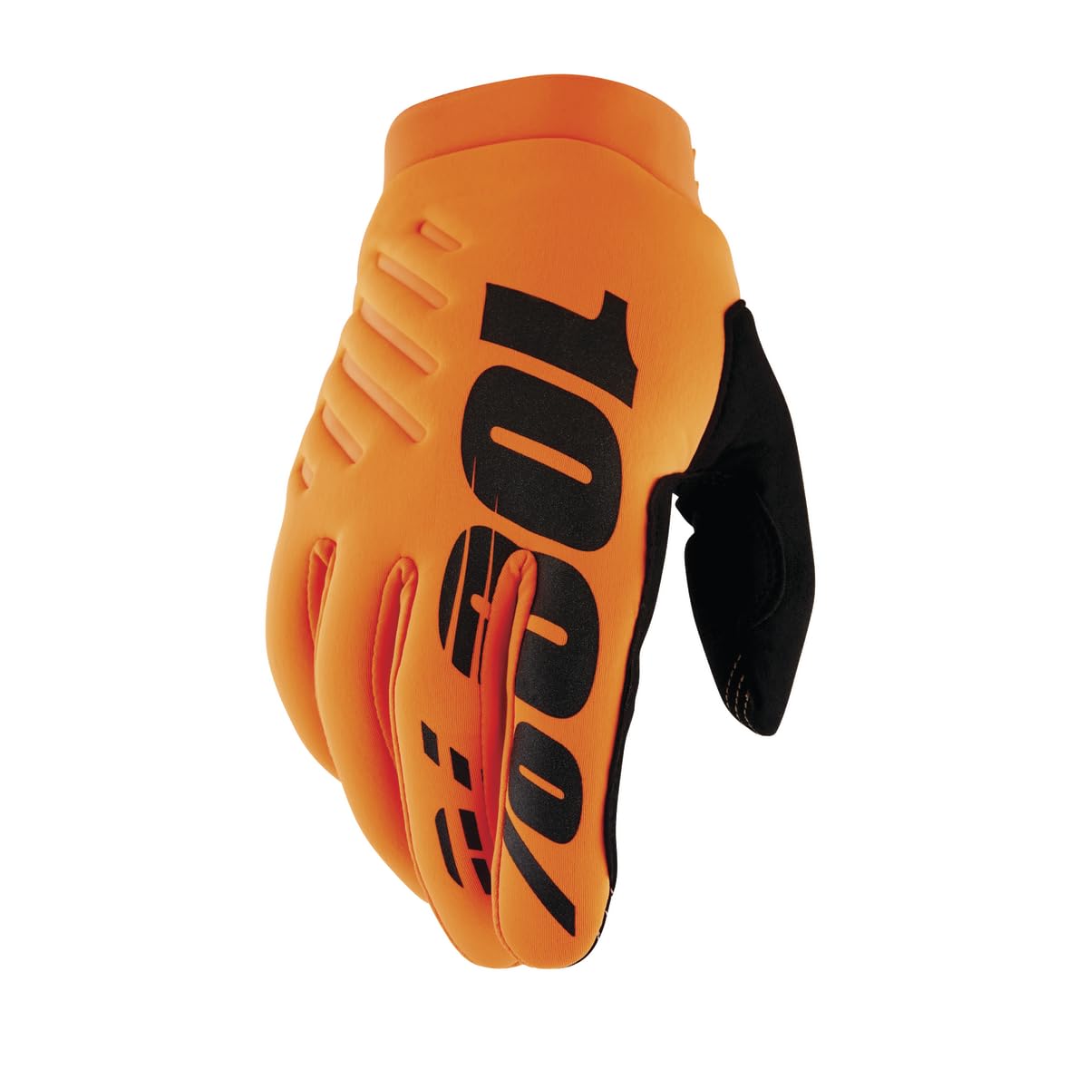 100 BRISKER Cold Weather Motocross Mountain Bike Gloves - Warm Winter MTB MX Powersport Racing Protective Gear