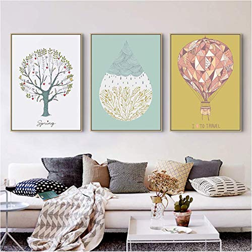 Peinture arbre ballonor : offrez de la douceur aux murs de sa chambre