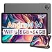 Produktbild Blackview Android 14 Tablet 10 Zoll, 8 GB RAM 64GB Speicher 1TB TF WiFi 6 PC Tablet HD+ Display, Quad-Core, 6580mAh Akku,Dual Kamera, 3.5mm Klinke/GMS/Widevine L1