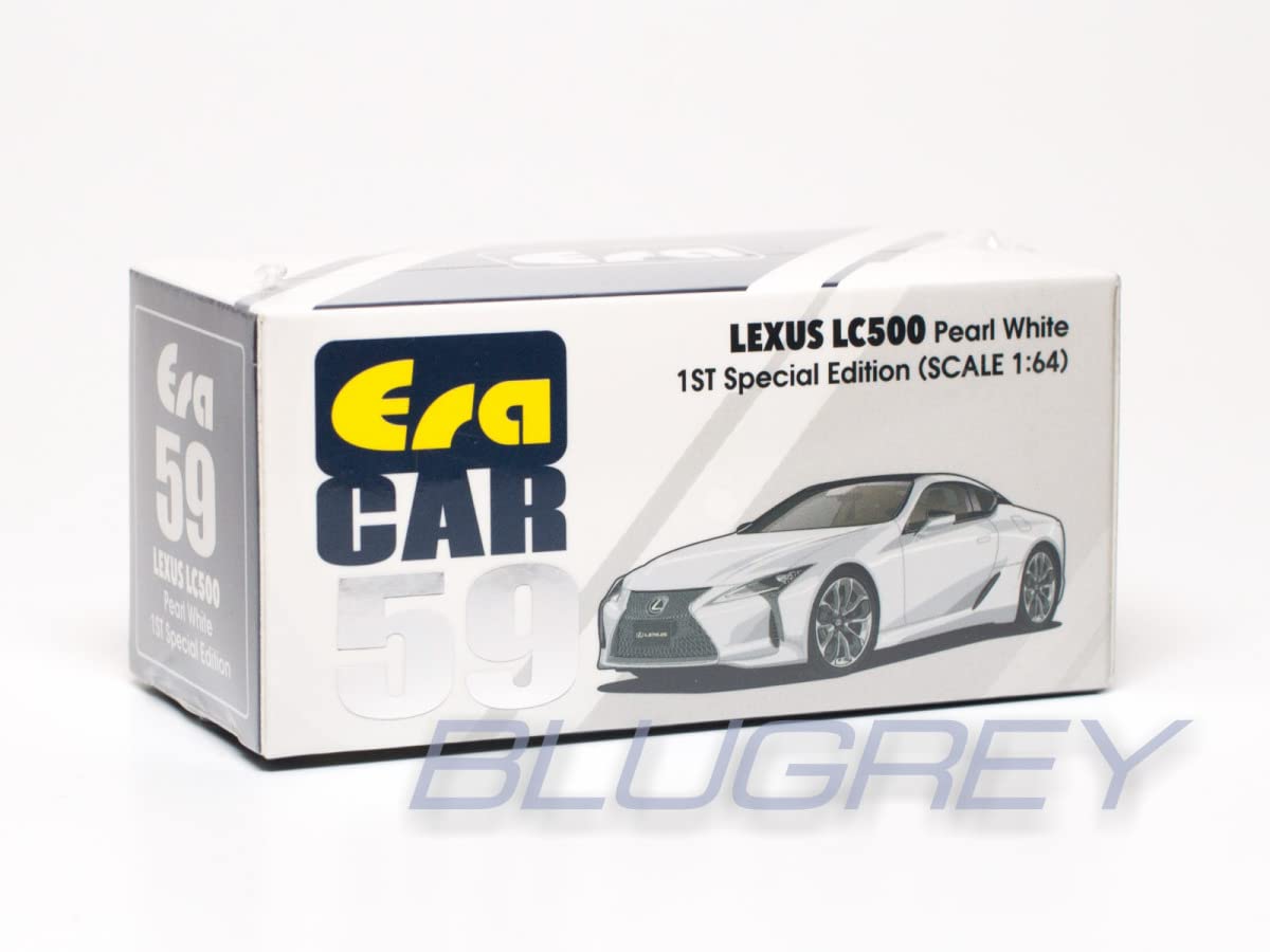 Amazon | エラカー 1/64 レクサス LC500 パールホワイト 初回限定 Era