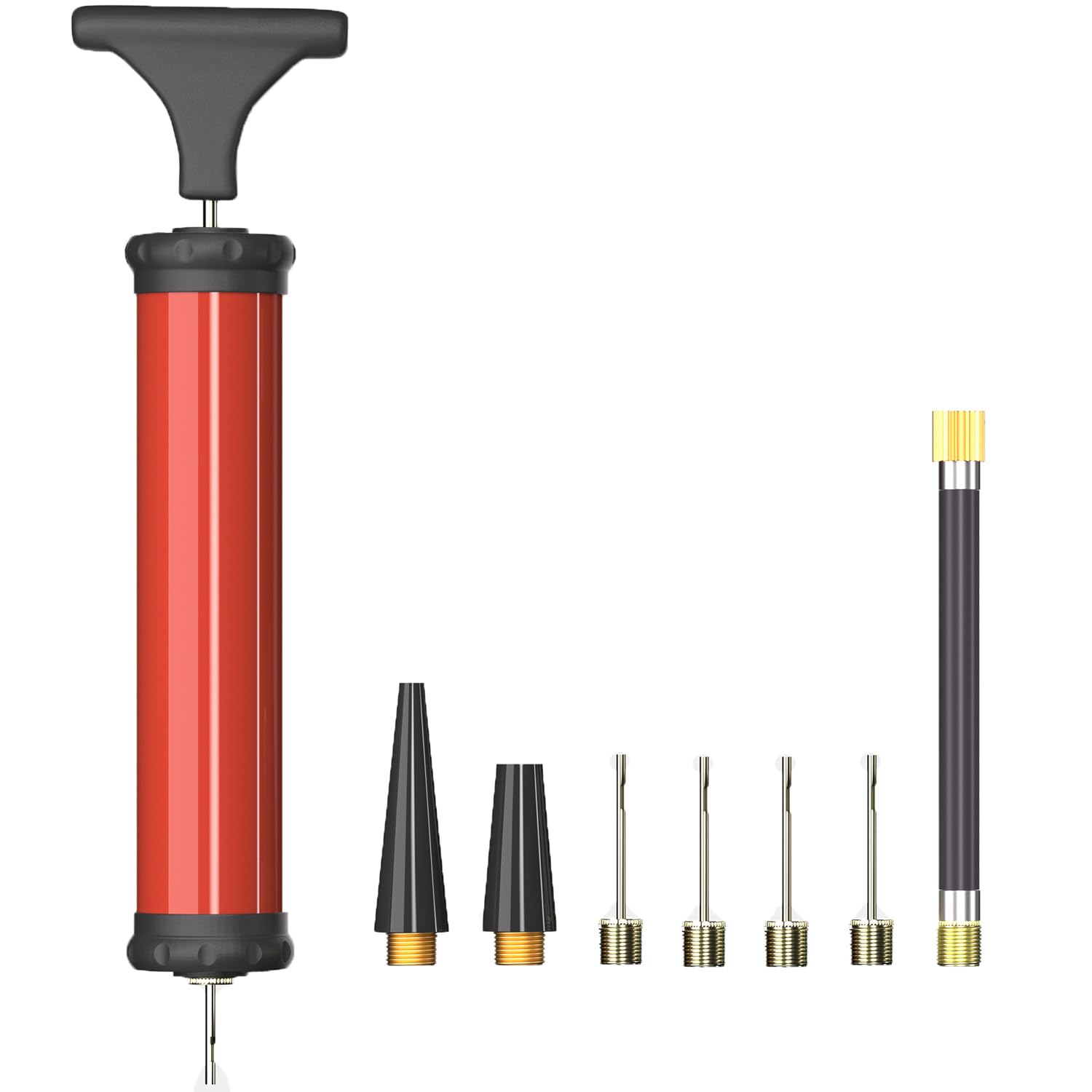 Buy DDUOPortable Ball Pump,Air Pump Inflator Kit with Needle,Nozzle