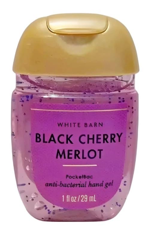 Bath & Body Works Pocketbac Hand Gel - Classic Scents - 1 oz - Pack of 1 (Black Cherry Merlot)