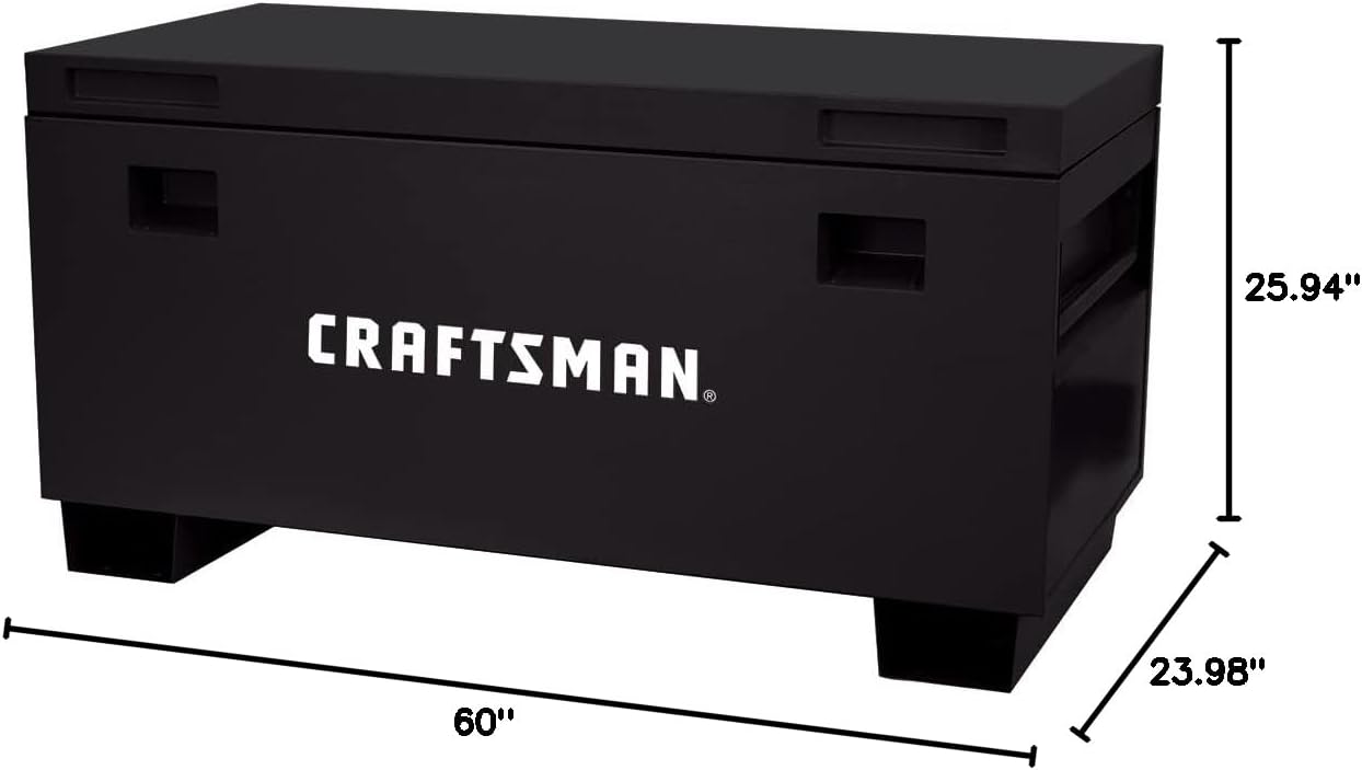 60" Craftsman Jobsite Box in Black