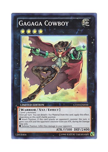 Amazon.co.jp: 遊戯王 英語版 CT10-EN010 Gagaga Cowboy ガガガ