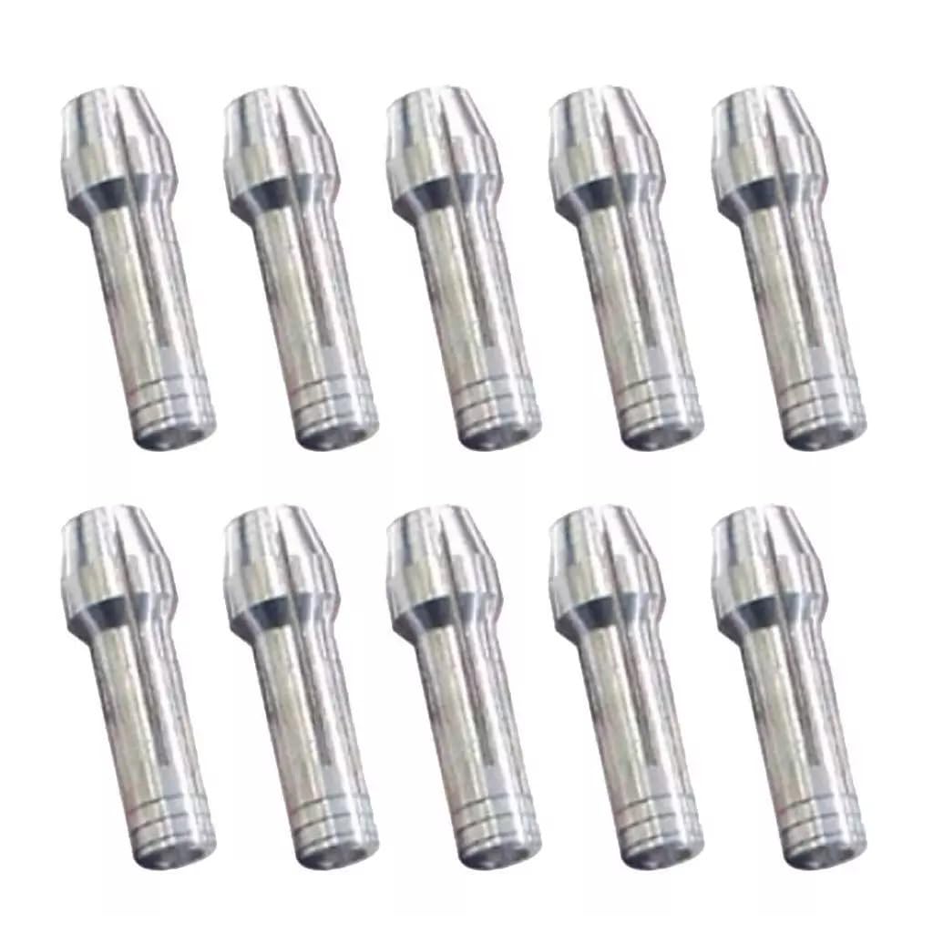 YOKAMU 10 Pack Replacement 481 Collet for Dremel 275 285 370 380 395 595 850 750 232 332 241 246 277 8504 3/32-Inch 245 250 Series 3 and Later 260 270
