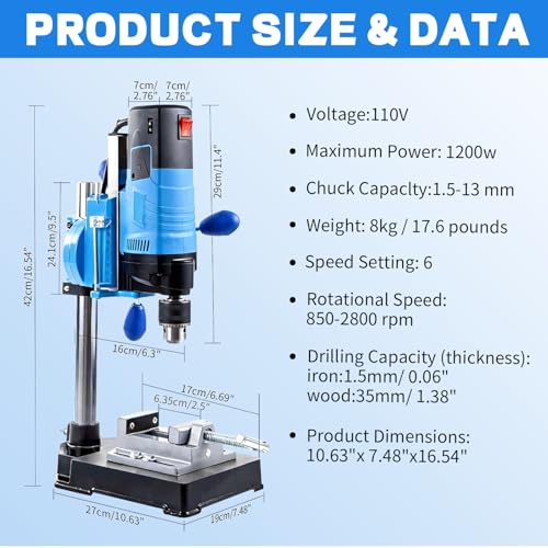 TOTITOM 2-in-1 Drill/Grinder