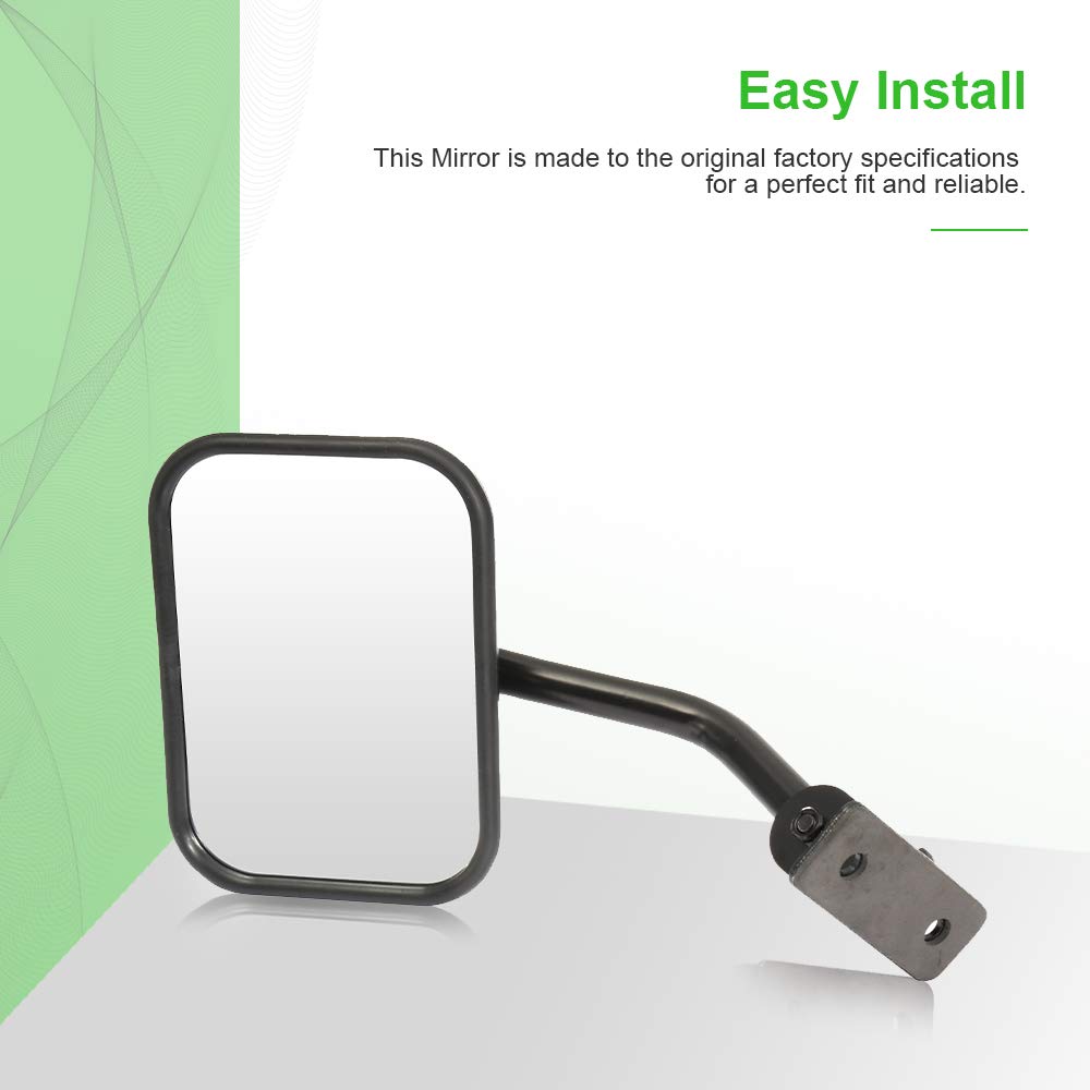 Pen Drive 128 GB Par De Pasajeros Espejo Retrovisor Lateral Del Conductor Negro Repuesto Geyper Man
