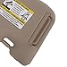 Beige Left Driver Side Car Sun Visor With Sunroof for 2006-2008 For Nissan For Murano,Replacement Assembly 96401-CC22B (with mirror)