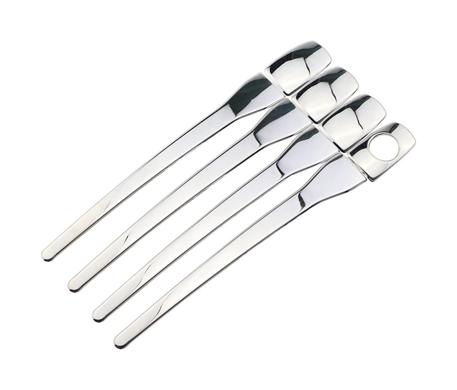 QWQTHGS Car Exterior Door Handle Cap for Peugeot 208 2008 3008 207 308 407 Stainless Steel Car Door Handle Protection Cover Sticker