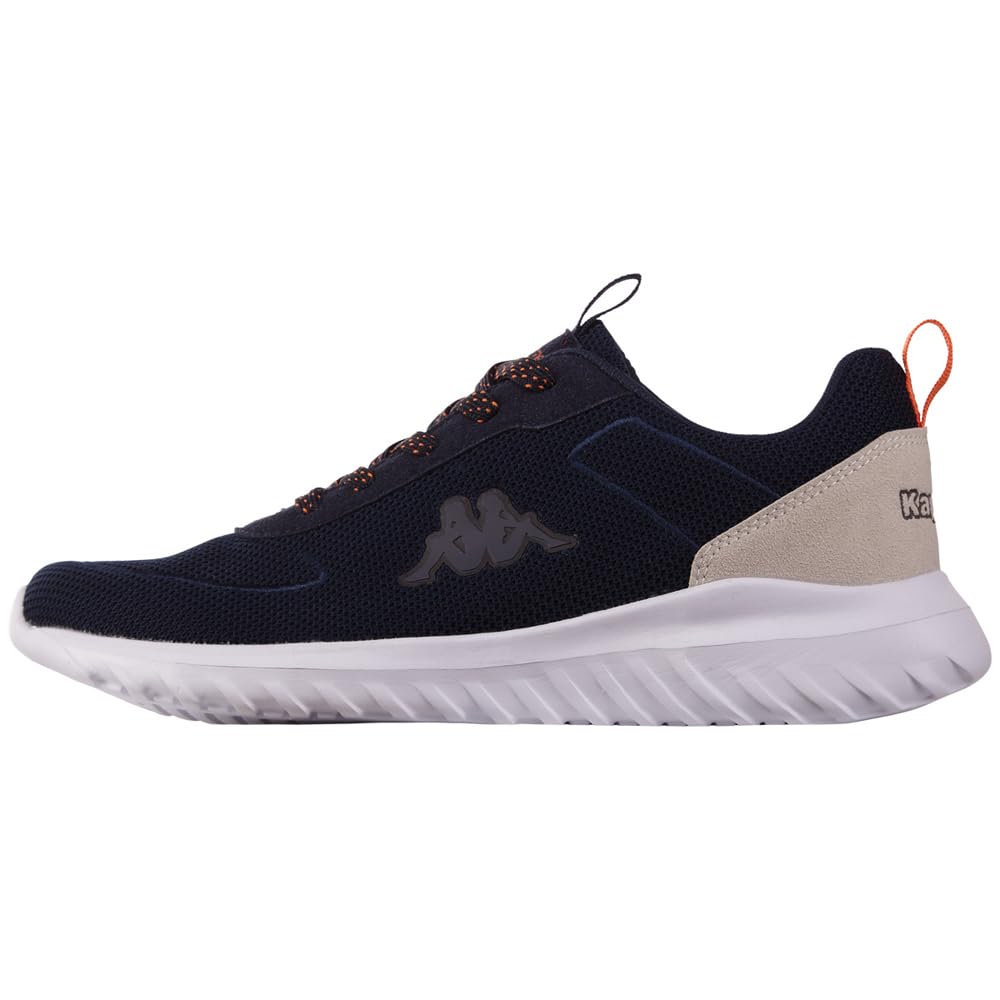 Kappa Unisex Style Code: 243309 Jona Trainers, Navy Papaya, 7 UK