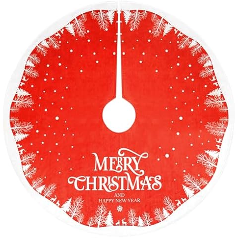 N&T NIETING 30-Inch Christmas Tree Skirt Cover