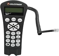 Vista 1 de Celestron 93982 NexStar+ Control de mano, compatible con todos los telescopios NexStar montados ecuatorialmente (EQ), negro