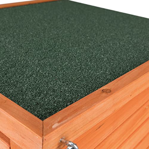 Trixie 62391 Small Pet House, Wooden Outdoor Shelter, Weatherproof Pet Home, Ideal For Cats, Rabbits thumb #5