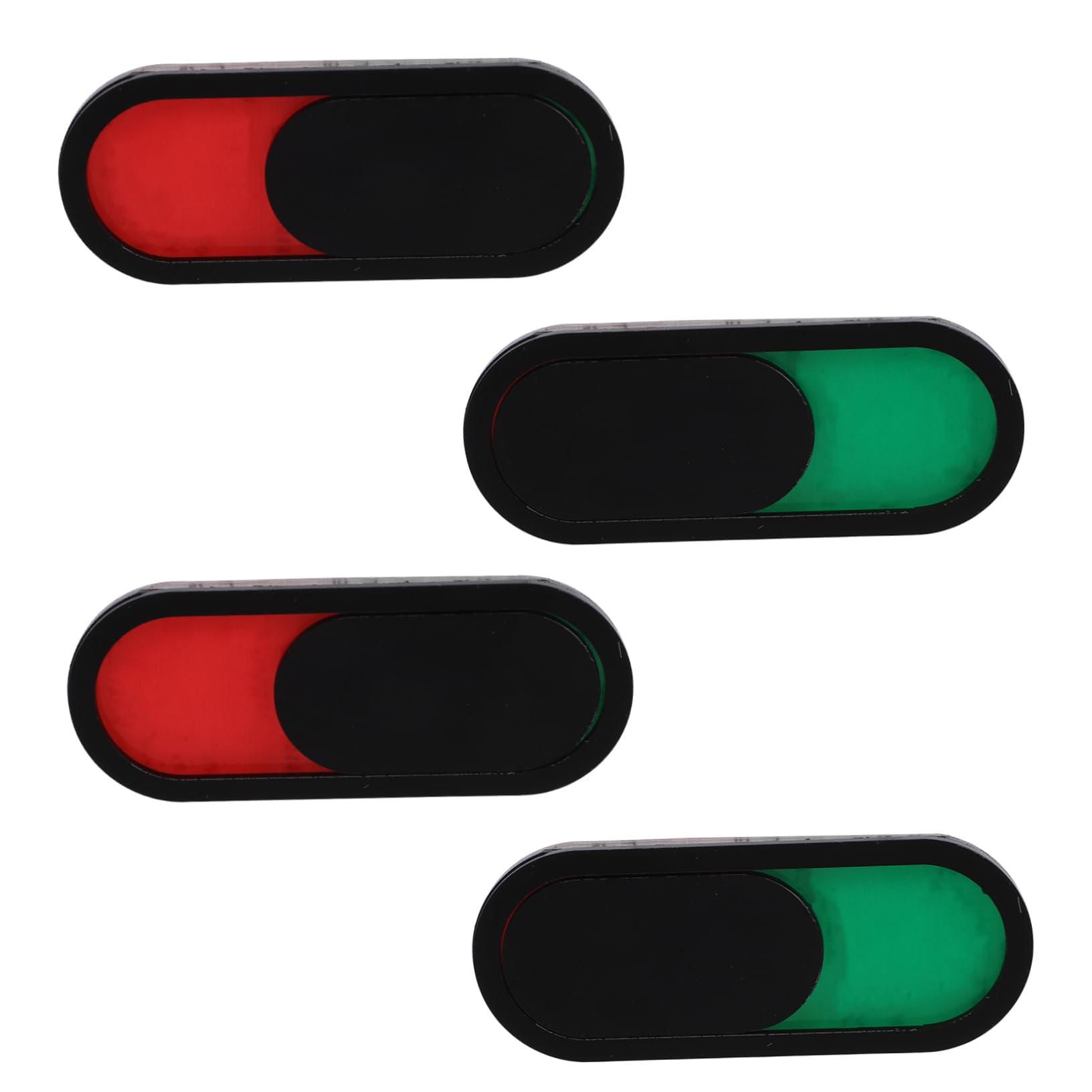 DOITOOL 48 piezas Deslizantes para Puerta Indicador de Estado Ocupado y Adhesivo Fuerte para Oficina Baño y Salas de Reuniones Fácil Instalación Diseño Compacto Color Negro
