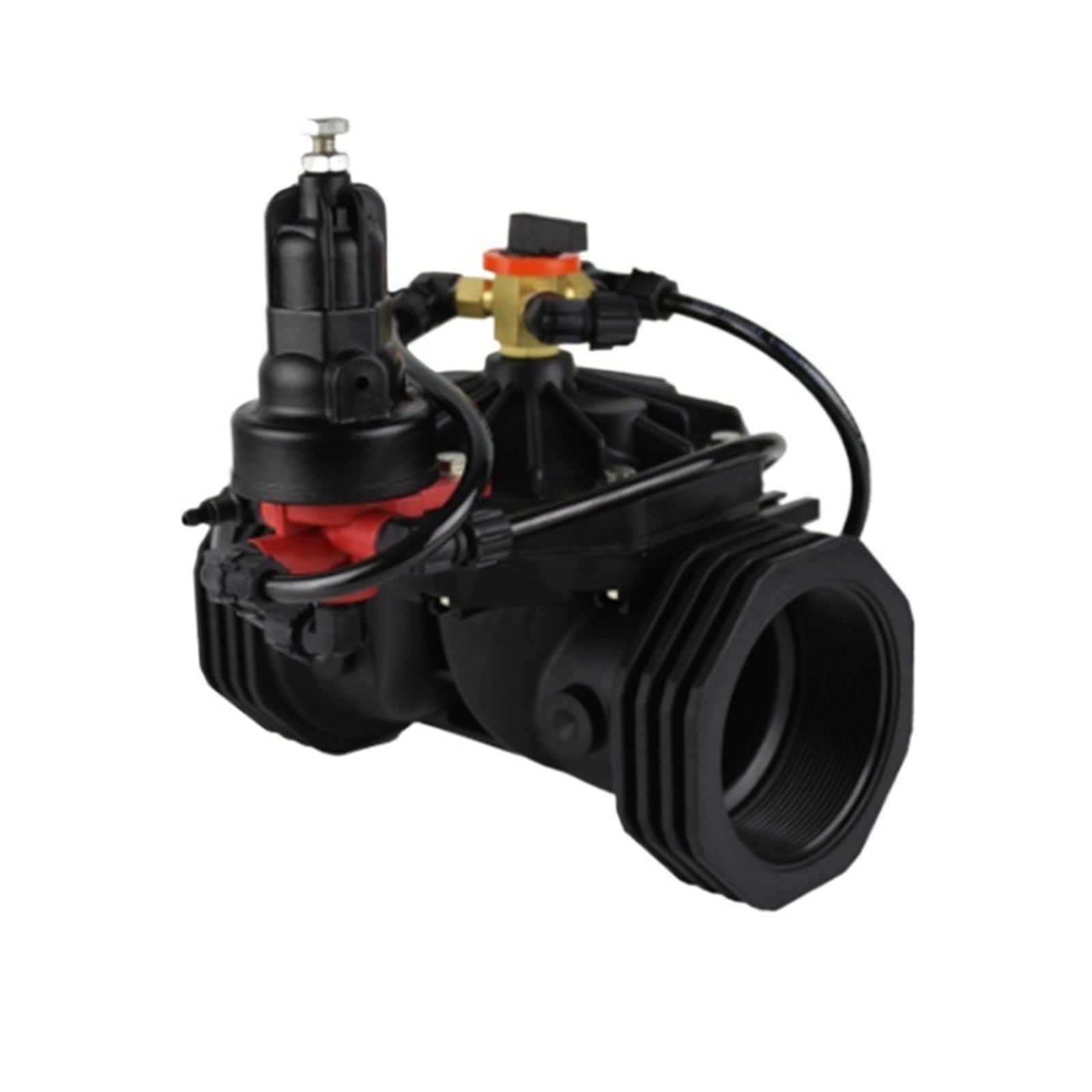 Iddcmwnb One Color 24V Ac/Dc Plastic Solenoid Valve Normally Open Manual Irrigation For Sprinkler Drip Tape Water Media Adjustable