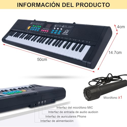 Instrumentos Musicales, Video On Demand teclado musical Marca DOTOTO (2)