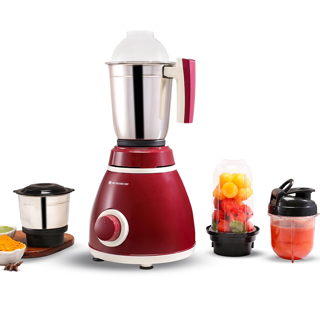 See full amazon price history chart for Wonderchef Acura Plus 500 W Mixer Grinder | 4 Jars | Stainless Steel and Transparent PC Jars | Powerful Blending, Mixing, Grinding | 3-Speed, Pulse Function | Anti-Skid Feet | 5 Year Warranty on Motor Wonderchef Acura Plus 500 W Mixer Grinder | 4 Jars | Stainless Steel and Transparent PC Jars | Powerful Blending, Mixing, Grinding | 3-Speed, Pulse Function | Anti-Skid Feet | 5 Year Warranty on Motor (B0DGGCDYLD) Amazon Price History, Amazon Price Tracker