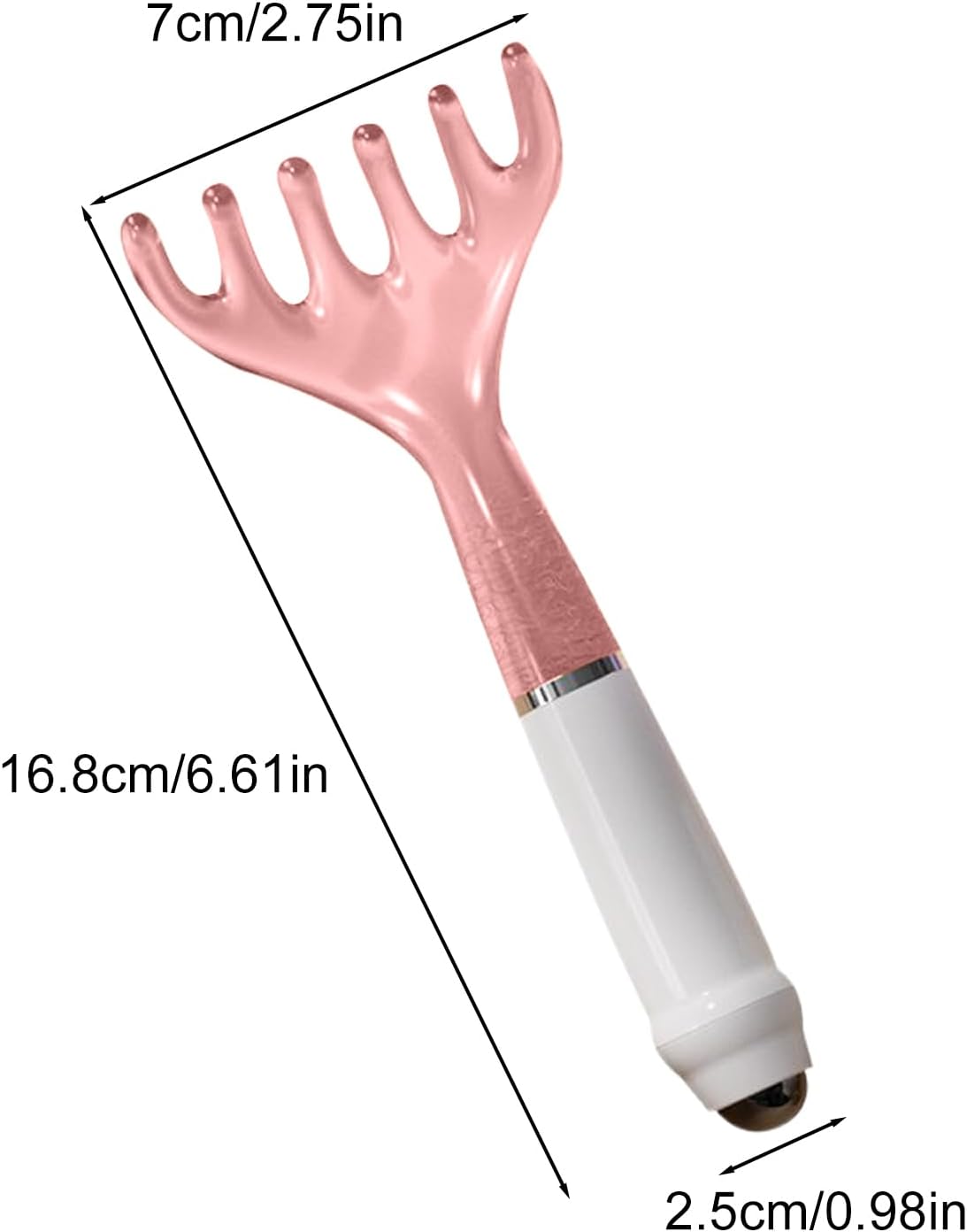 Massager Comb,Multifunctional Ergonomic Massaging Aid - Head Scalp Massage Tool - for Men Women Teens Adults Senior Shower Spa Salon Home Traveling Bathroom Grooming Home