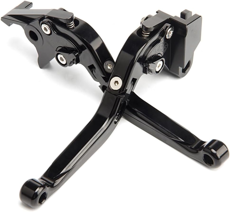 for Kawasaki Ninja 500 Z500 2024 2025 Modified CNC Aluminum Alloy Length Adjustable Foldable Brake Clutch Lever Accessories (Black)