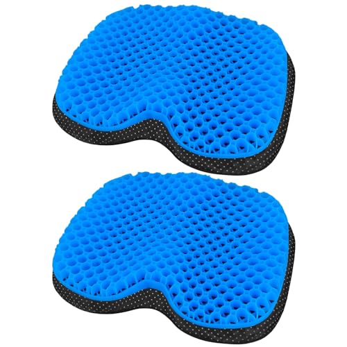 Image of NEW-Vi Anti-Slip Kayak Seat Cushion - Waterproof Thicken Gel Boat Kayak Canoe Rowing Stadium Pad for Sit in Kayak Chair Kayak Accessories Equipment Gear for Fishing Kayak