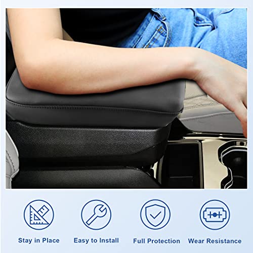 Image of CDEFG 2022 2023 2024 2025 Grand Cherokee Armrest Cover Grand Cherokee L Center Console Cover Central Consola Arm Rest Lid Pad 2022-2025 Grand Cherokee /Grand Cherokee L Accessories