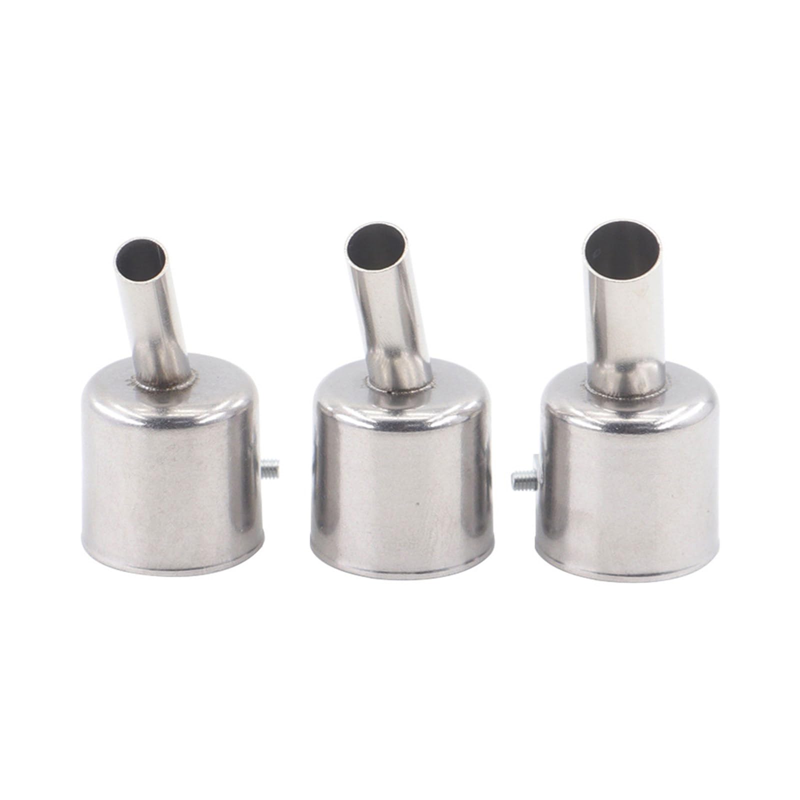 ohohulo 3pcs 45 Degree Angled Heat Guns Nozzle Attachments Set Hot Air Solder 45 Degree Tip Desoldering Station Repair Tools