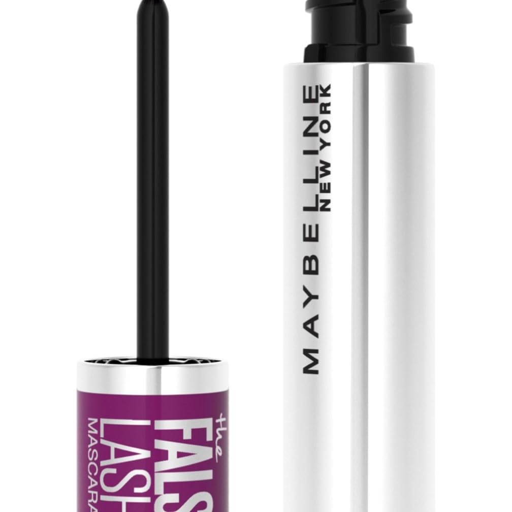 Maybelline New York False Lash Effect Mascara, The Falsies Lash Lift, Colour: Black, 9.6 ml
