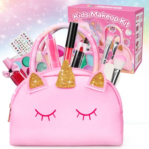 TOY Life Kids Real Make Up Kit for Girls Washable, Non Toxic Make...