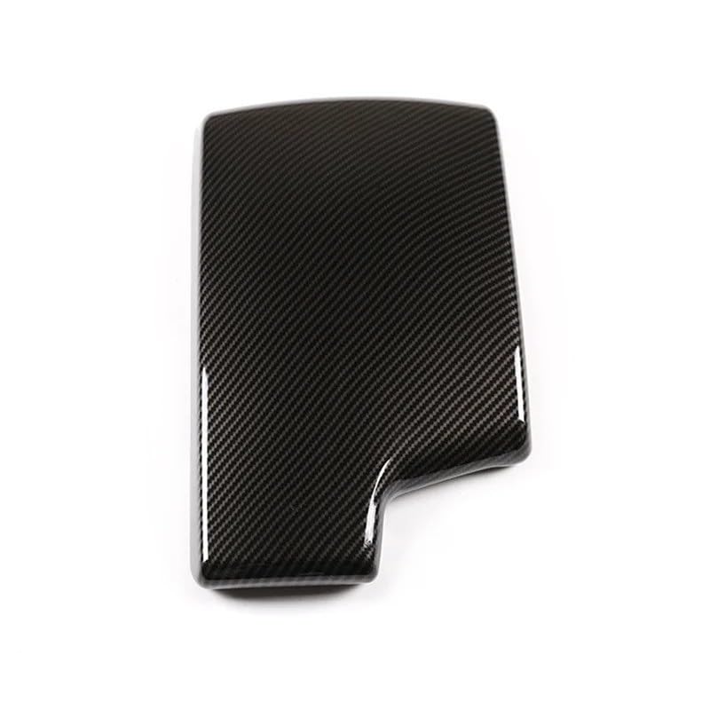 Cubierta de fibra de carbono ABS para reposabrazos BMW Serie 3 con acabado elegante 3