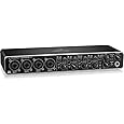 Behringer UMC404HD Audiophile 4x4, 24-Bit/192 Khz USB Audio/MIDI Interface with Midas Mic Preamplifiers | For Recording Microphones and Instruments