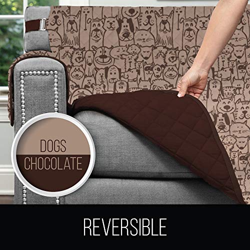 image for Sofa Shield Original Patent Pending Reversible Loveseat Protector for 