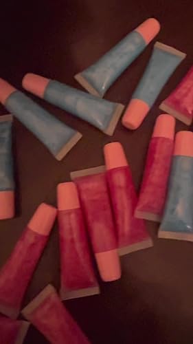 Amazon.co.jp: AMORIX リップグロスチューブ 空 10ml ピンクキャップ