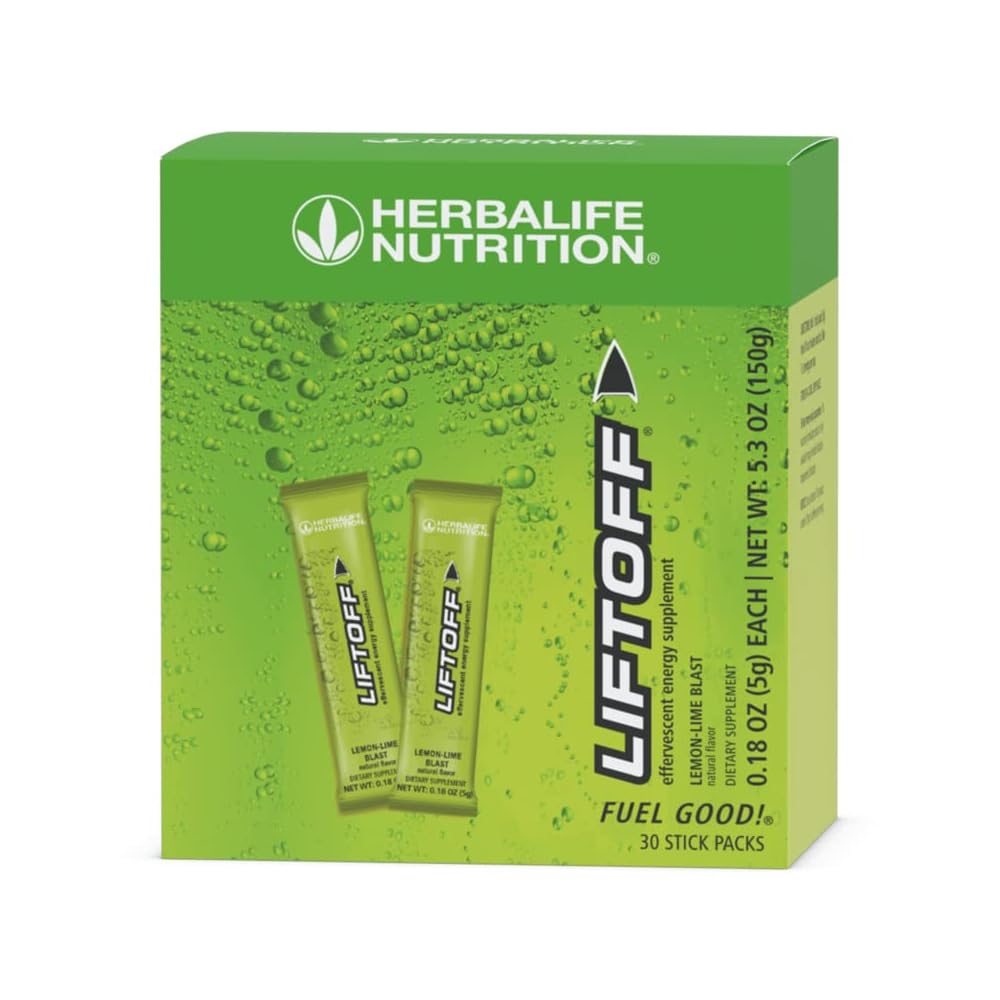 Buy Herbalife Nutrition LIFTOFF Energy Stick Packs LemonLime Blast