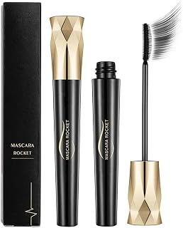 4D Silk Fiber Eyelash Mascara, Extra Long Lash Mascara, 4D Mascara Fiber Lashes, 4D Silk Fiber Lash Mascara Waterproof, Long-Lasting, No Clumping, Smudgeproof, Lengthing, Thickening