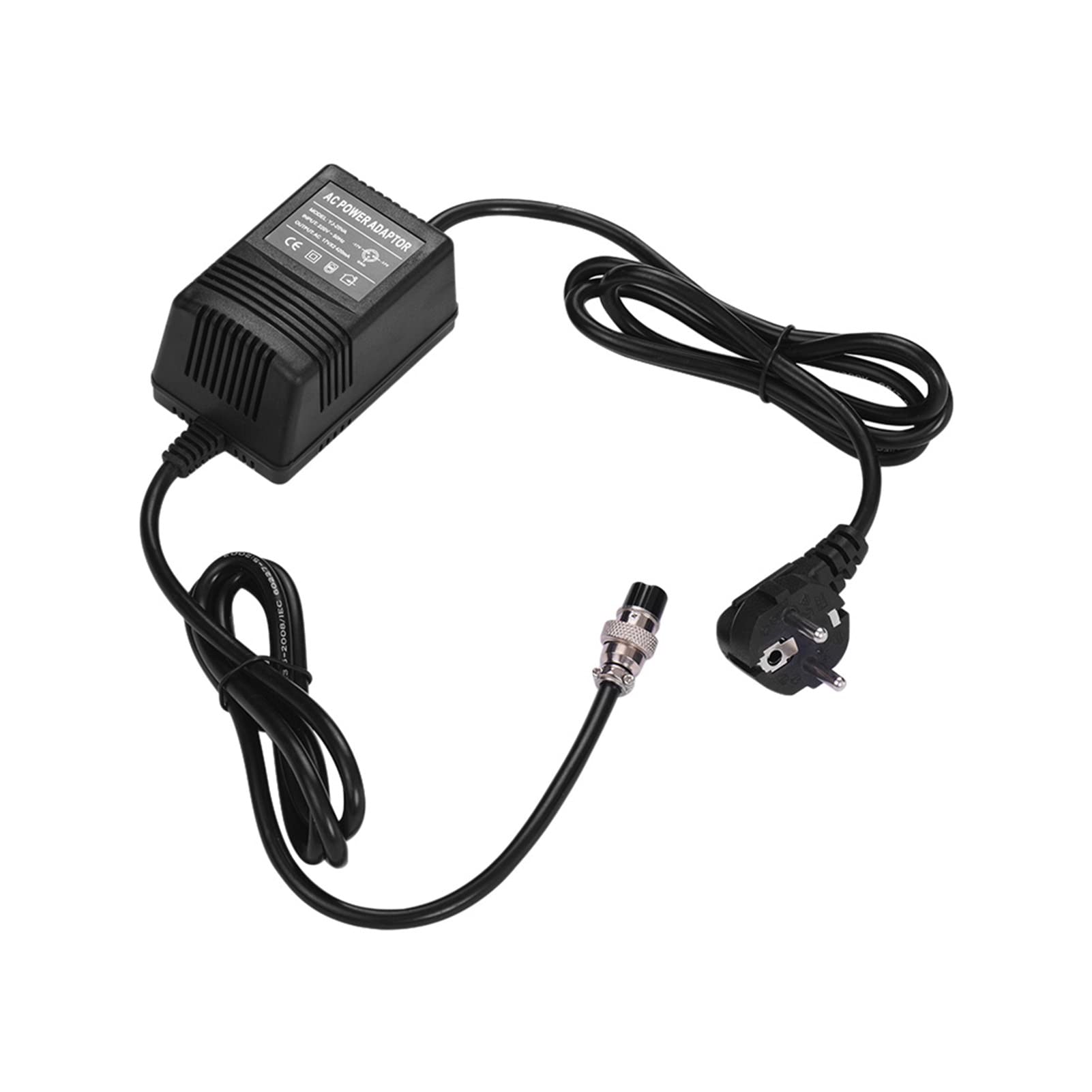 Irfora 17 V 420mA Mixer Console Mixer Alimentatore Adattatore CA Connettore a 3 pin Ingresso 220 V Spina UE per MG16 / MG166CX / MG166C / F4 / F7 / 6FX