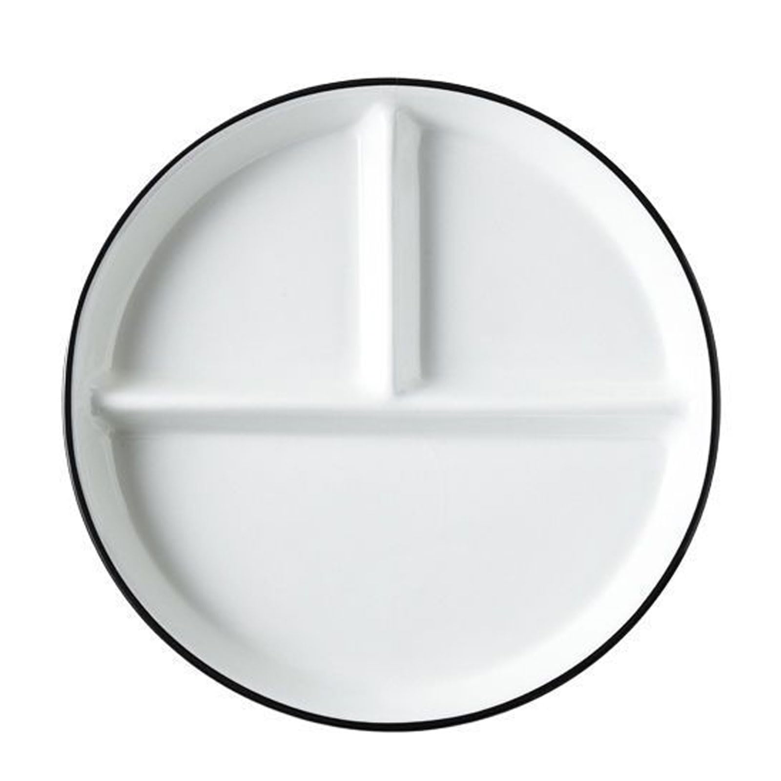 Assiette Plate Assiettes de dîner en céramique de 8 Pouces pour Enfants Assiettes avec différents Motifs de Perte de Poids Assiettes à dîner réutilisables Assiettes