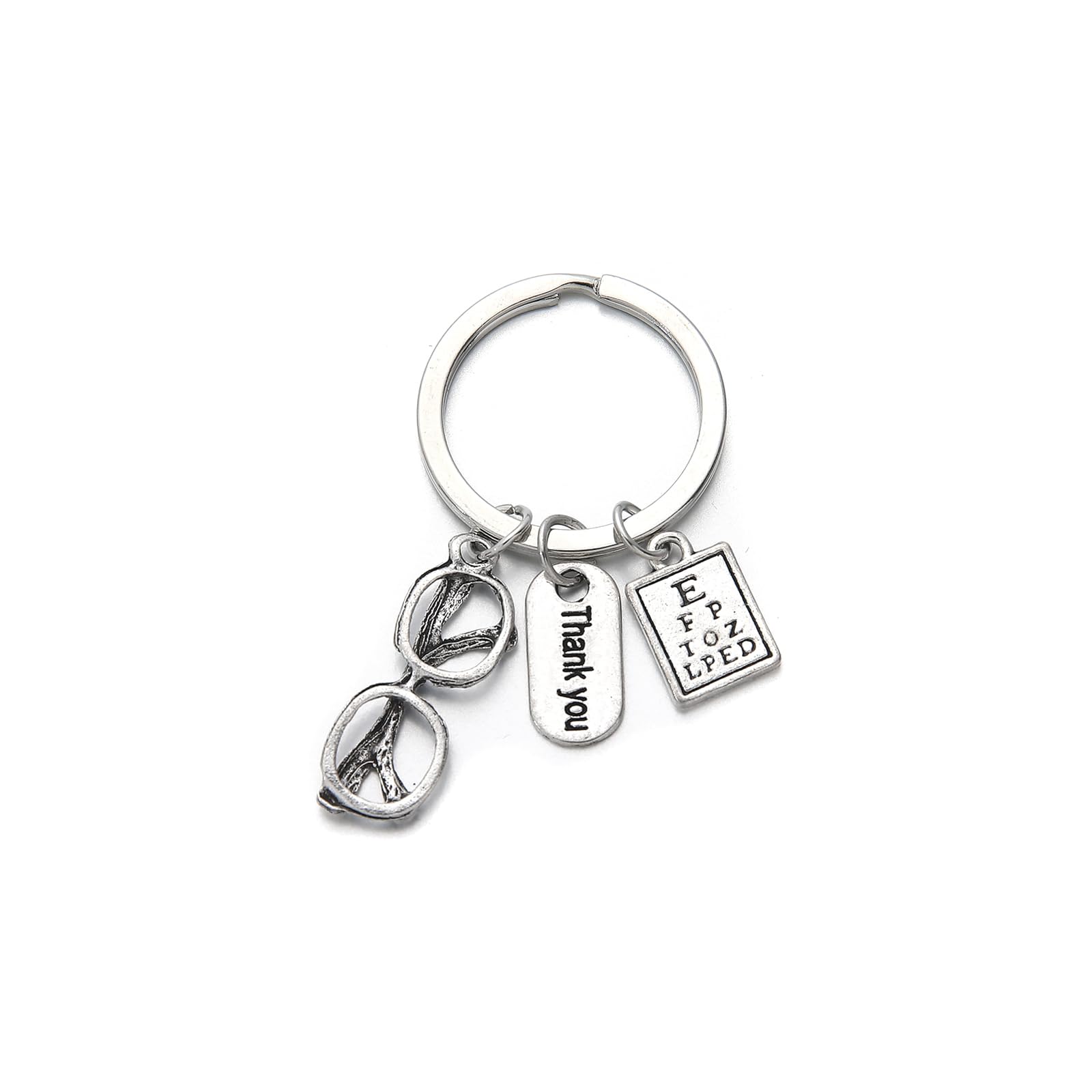 PHAETON 20PCS Eye Doctor Keychain - Ophthalmologist & Optometrist Gift for Eye Doctor Staff