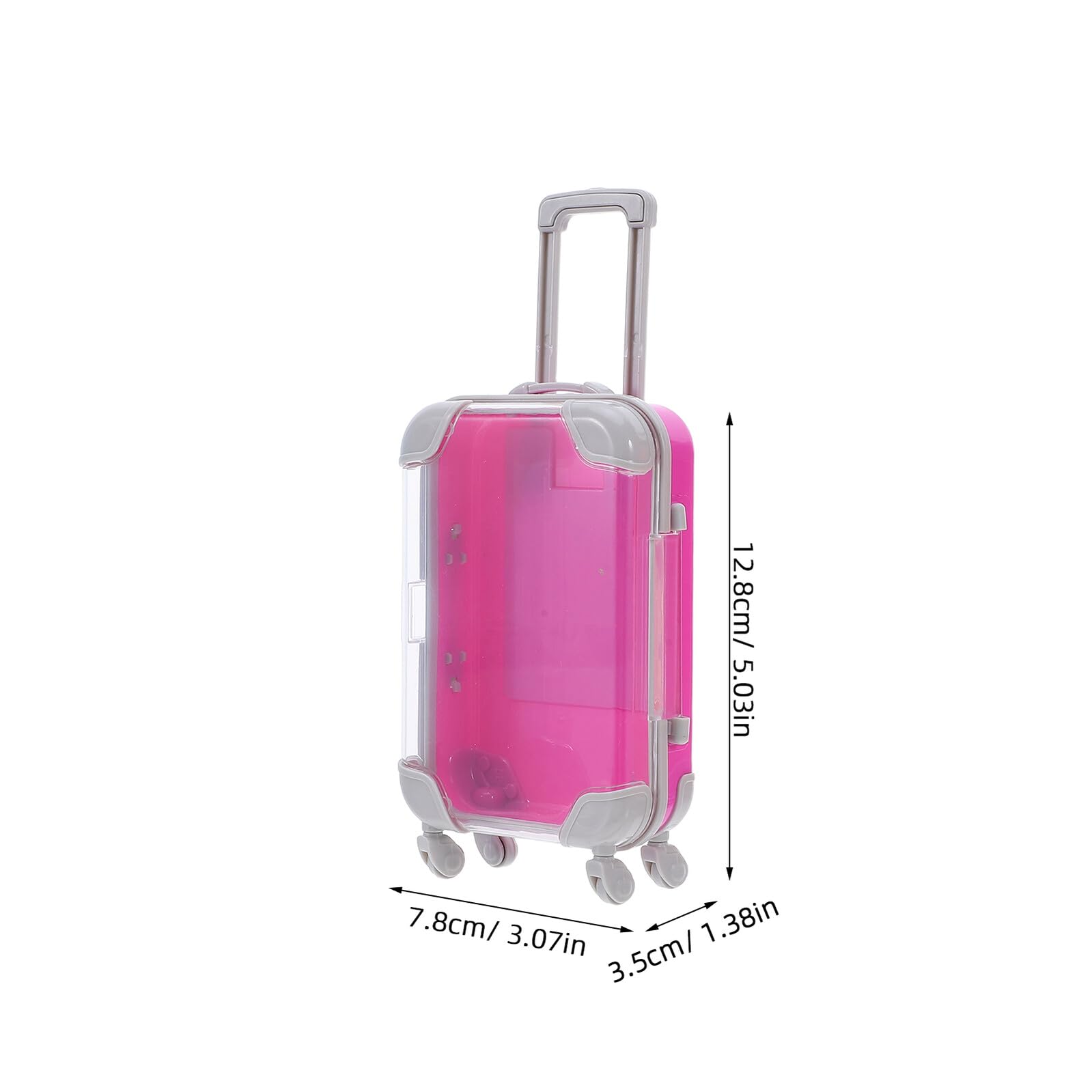 Levemolo 3stücke Pack Mini-koffer-schmuckschatullen aus Kunststoff Kleine Reise-organizer-boxen als Gastgeschenkboxen Schmuckhalter für Hochzeiten Geburtstage und Feiertage