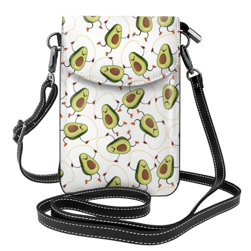 Pochettes pour téléphone portable femmes finies les poches pleines petit sac bandoulière PU