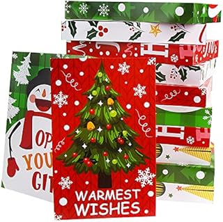LOKIPA Christmas Shirt Gift Boxes ,14.8x9.5x2 Inches Large Gift Boxes with Lids for Christmas, Father's Day, Birthdays