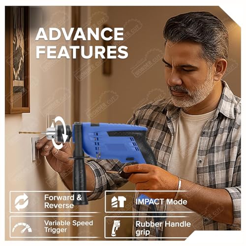 Image of SAURAN 10MM Electric Drill Machine Hammer Driver