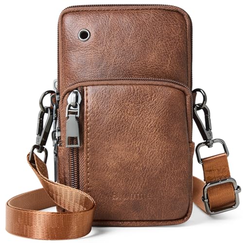 Bluome Small Crossbody Phone Purse for Women –PU Leather Crossbody