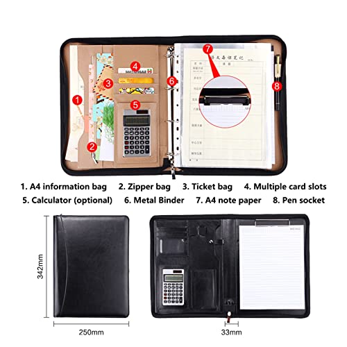Portfolio porte documents A4 idéal pour vos réunions - 4