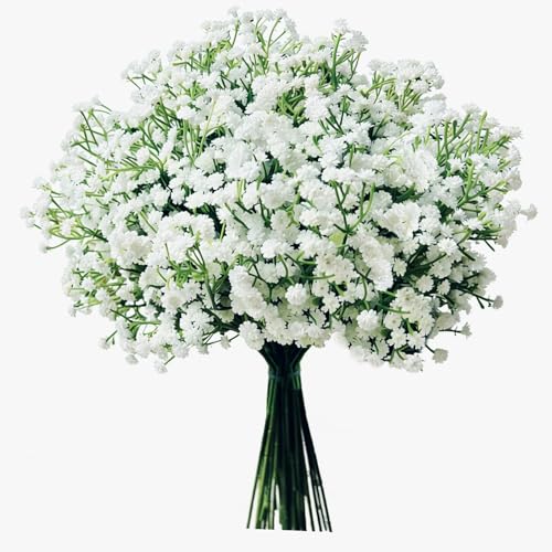 FHLSA 6Pcs Baby's Breath Artificial Flowers Real Touch...