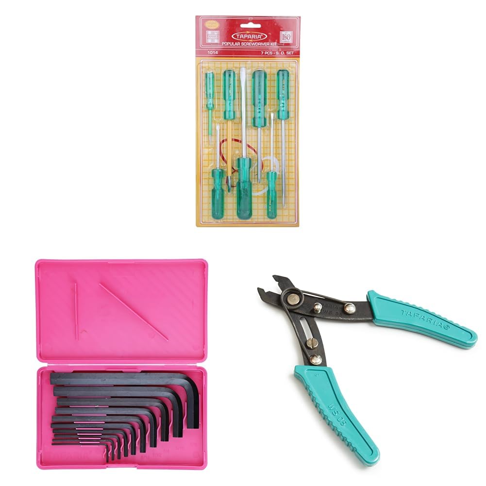 See full amazon price history chart for Taparia 1014 Blister Packaging Screw Driver Kit (7-Pieces), Green Taparia 1014 Blister Packaging Screw Driver Kit (7-Pieces), Green (B0BC256CRP) Amazon Price History, Amazon Price Tracker