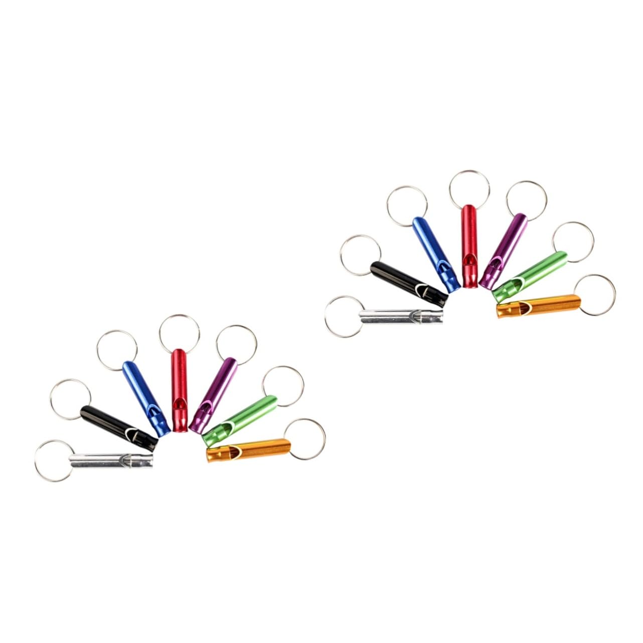 Kisangel 14pcs Bird Training Whistle Pet Training Tool for Parrots and Pigeons for Flying and Recall