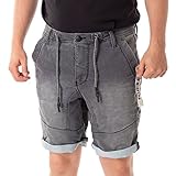  Urban Surface Short Bermuda Sweat Denim Größe: 29 Farbe: Grey