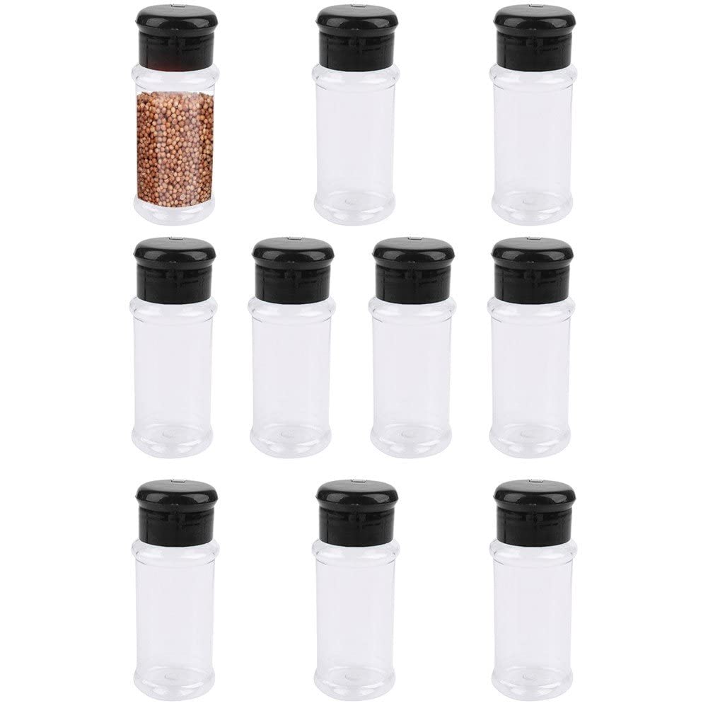 Amazon | プラスチック 塩とペッパー シェーカー 調味料ボトル